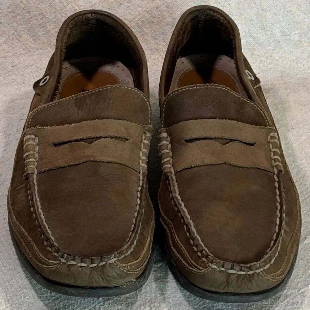 Bass Penny Mocs Mens Size 9.5M - Picture 2 of 16